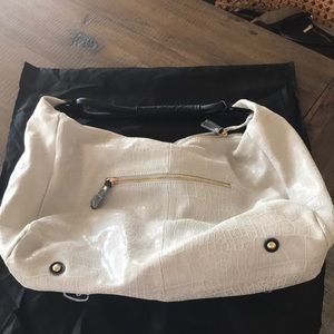 Lola Bernard cream purse